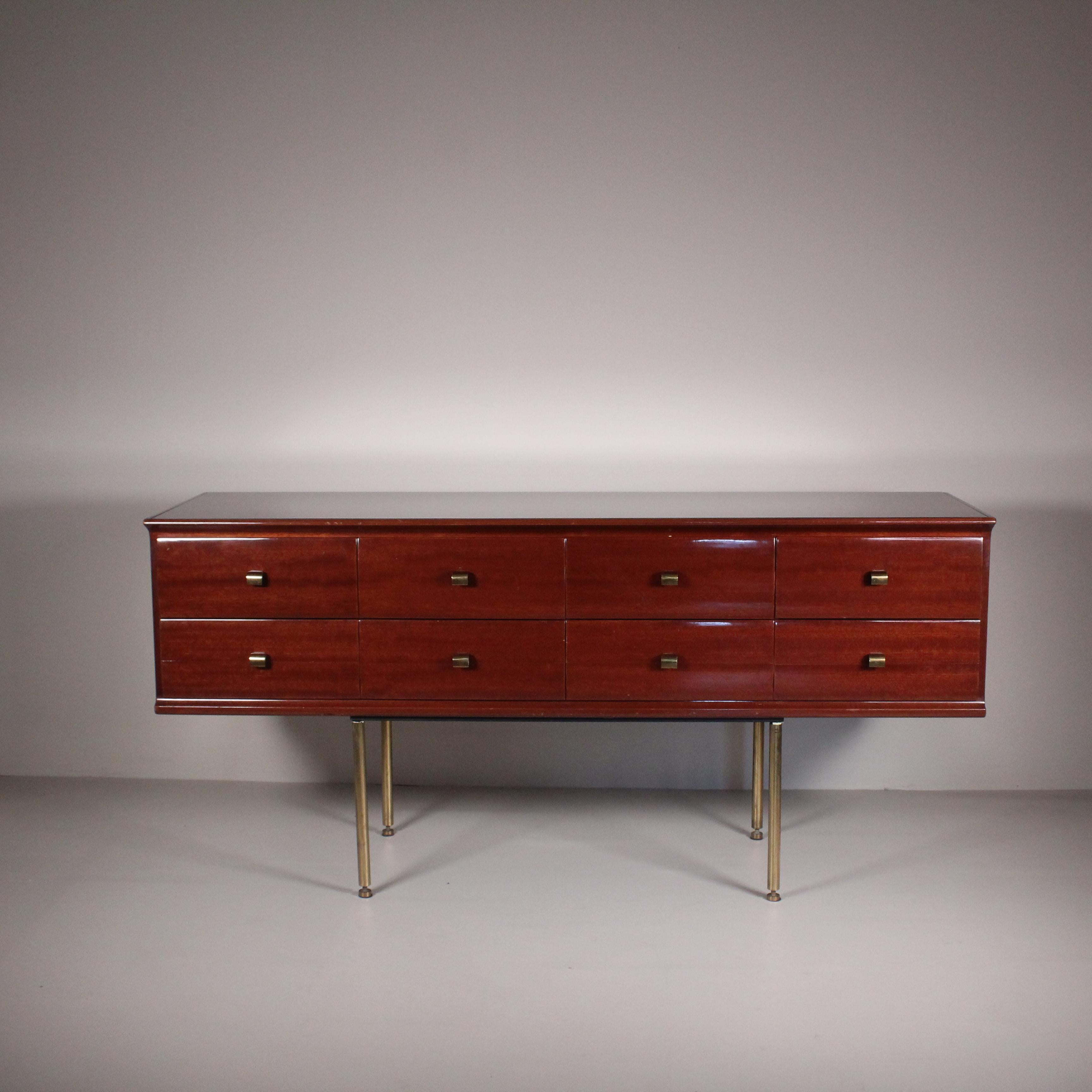 Osvaldo Borsani chest of drawers, 1960 For Sale 7
