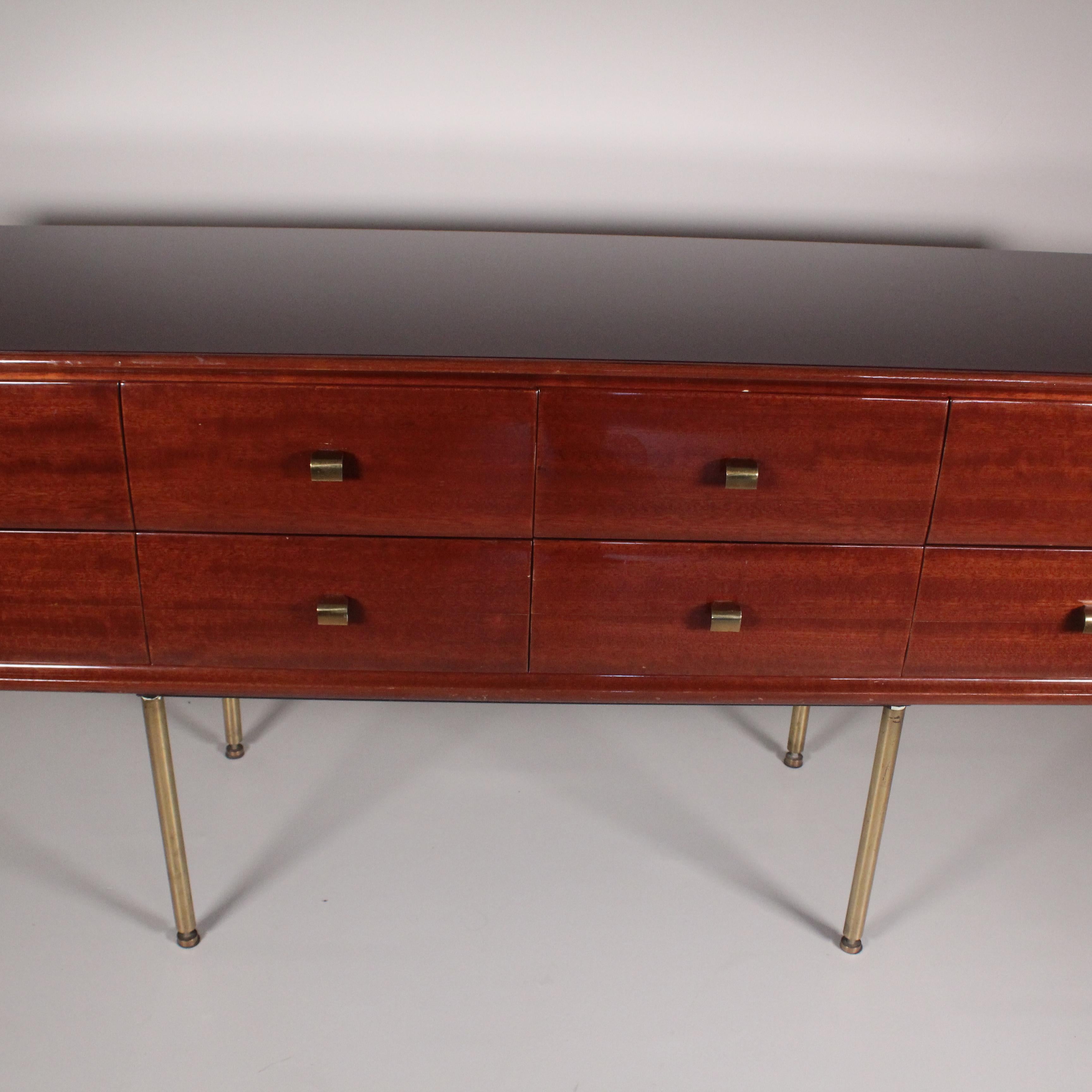 Osvaldo Borsani chest of drawers, 1960 For Sale 8