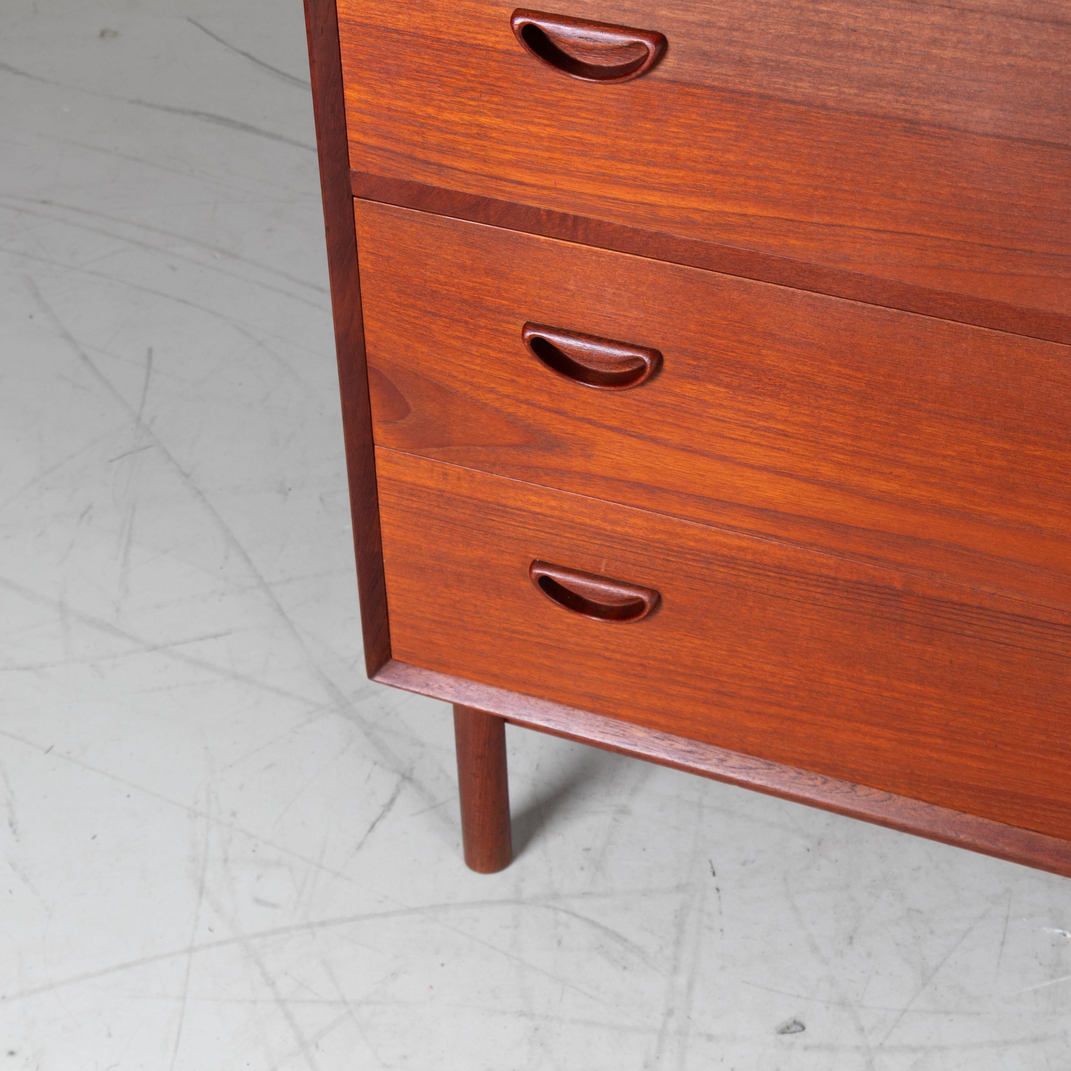Peter Hvidt and Orla Mølgaard-Nielsen chest of drawers, Søborg Møbelfabrik, 1954 For Sale 2