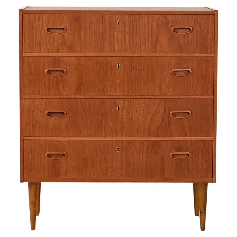 Cassettiera scandinava anni ’50-60 in teak