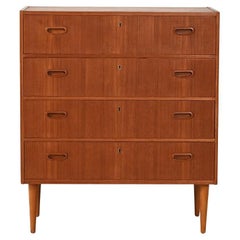 Cassettiera scandinava anni ’50-60 in teak