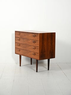 Scandinavian 1960s chest of drawers by Kai Kristiansen for FM Møbler