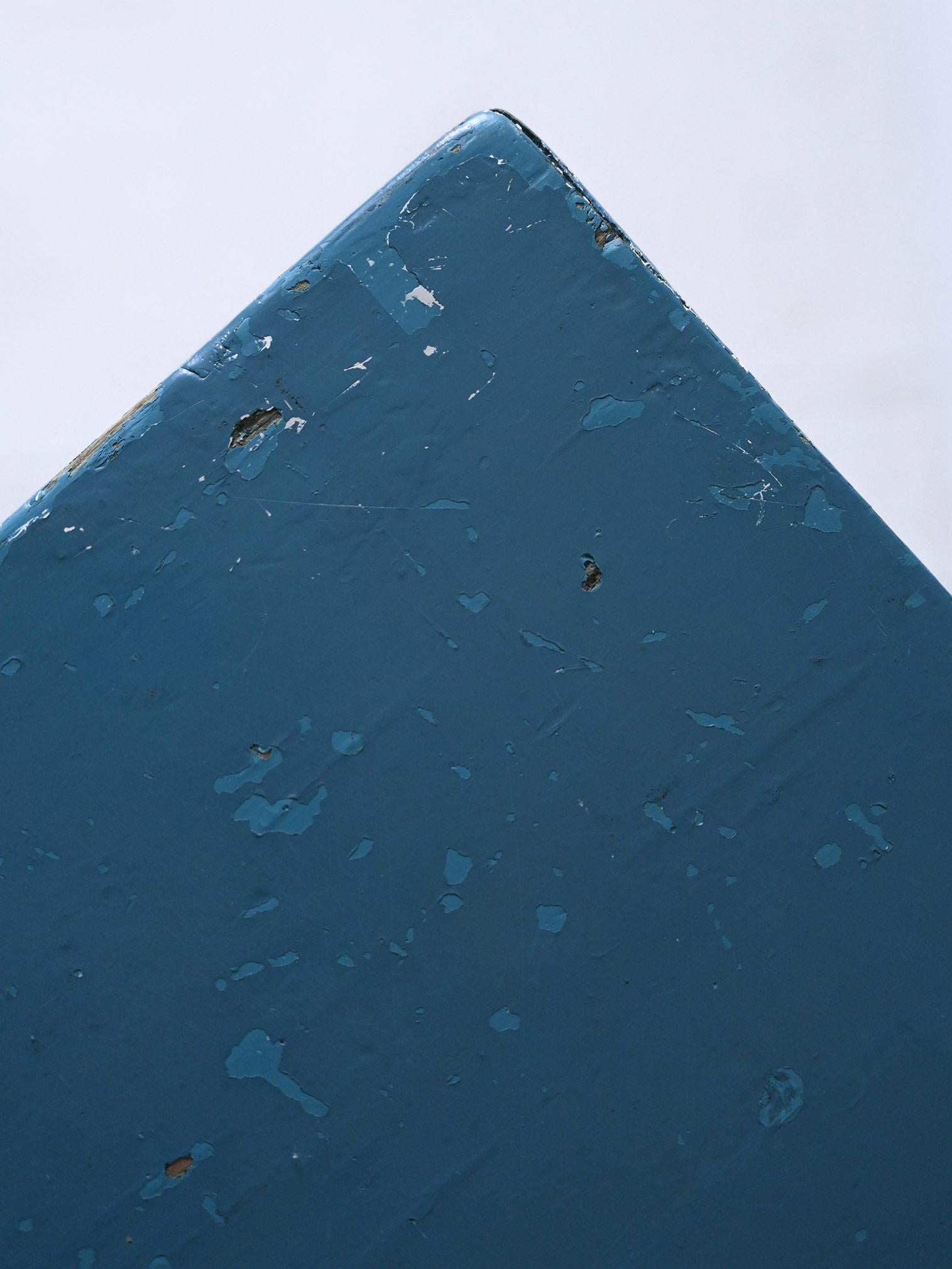 Skandinavische Kommode in Blau (Mitte des 20. Jahrhunderts)