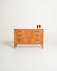 Commode scandinave en orme des années 40