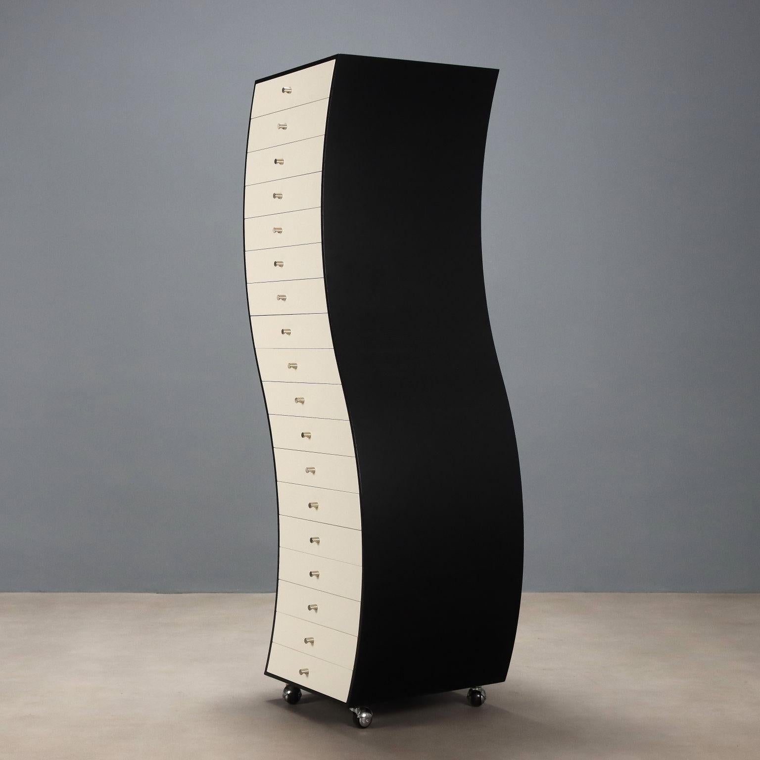 Cassettiera Side 1 di Shiro Kuramata per Cappellini, Anni 80. in vendita 3