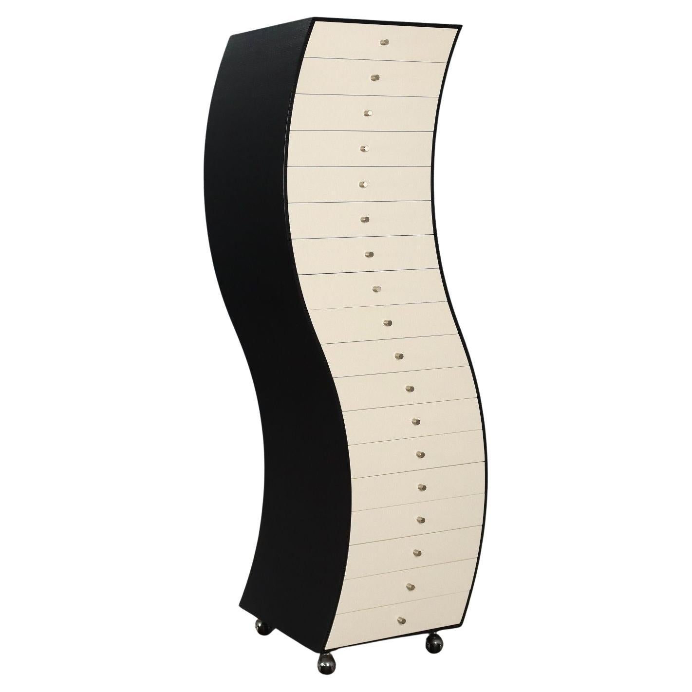 Cassettiera Side 1 di Shiro Kuramata per Cappellini, Anni 80.