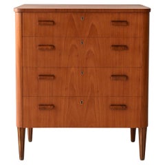 Cassettiera svedese anni 60 in teak