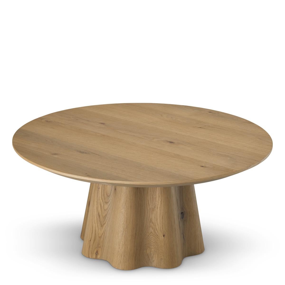 Vietnamese Cassie Oak Coffee Table For Sale