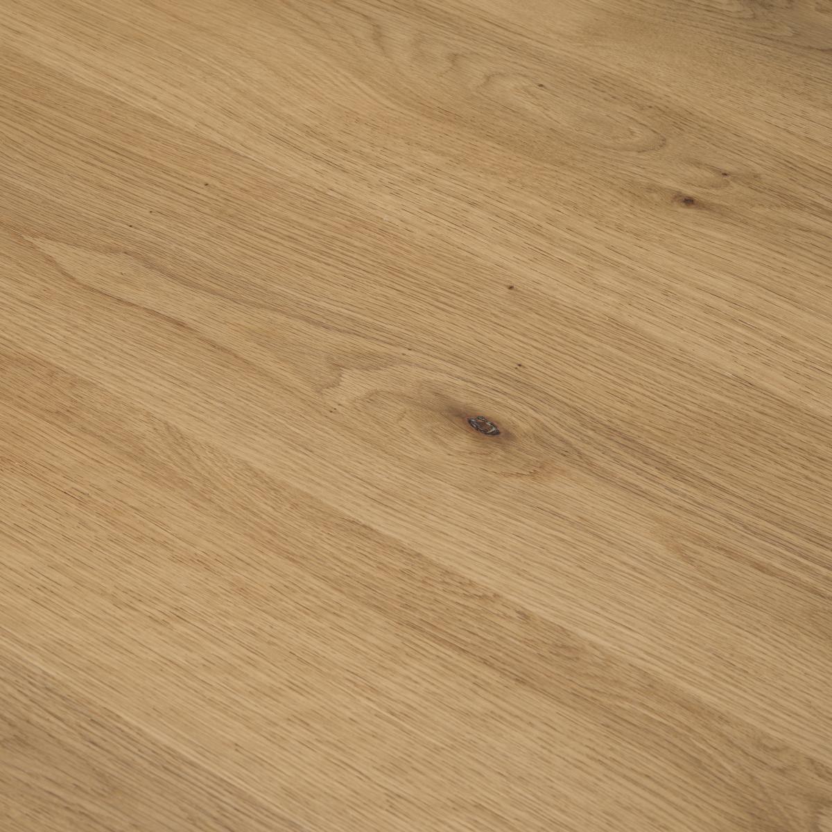 Contemporary Cassie Oak Coffee Table For Sale