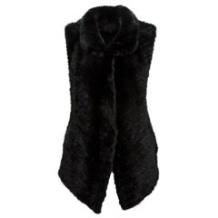 Cassin Black Mink Fur Vest