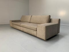 Cassina "235-238 Mister" 4-Seat Sofa - In Natural Linen Fabric