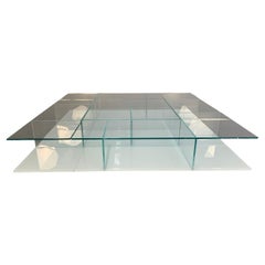 Cassina "269 Mex" Low Coffee Table - In Glass