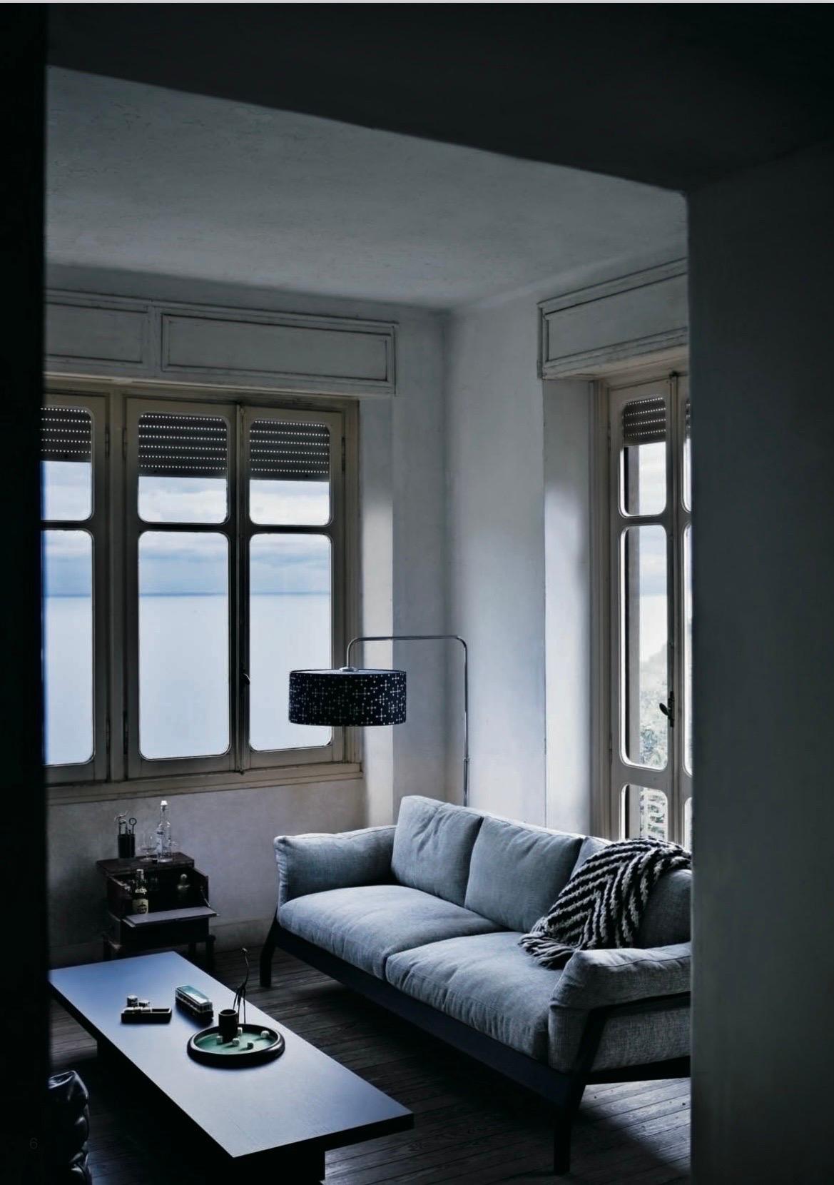 Modern Cassina Three-Seat Sofa 285 Eloro Designed by Rodolfo Dordoni