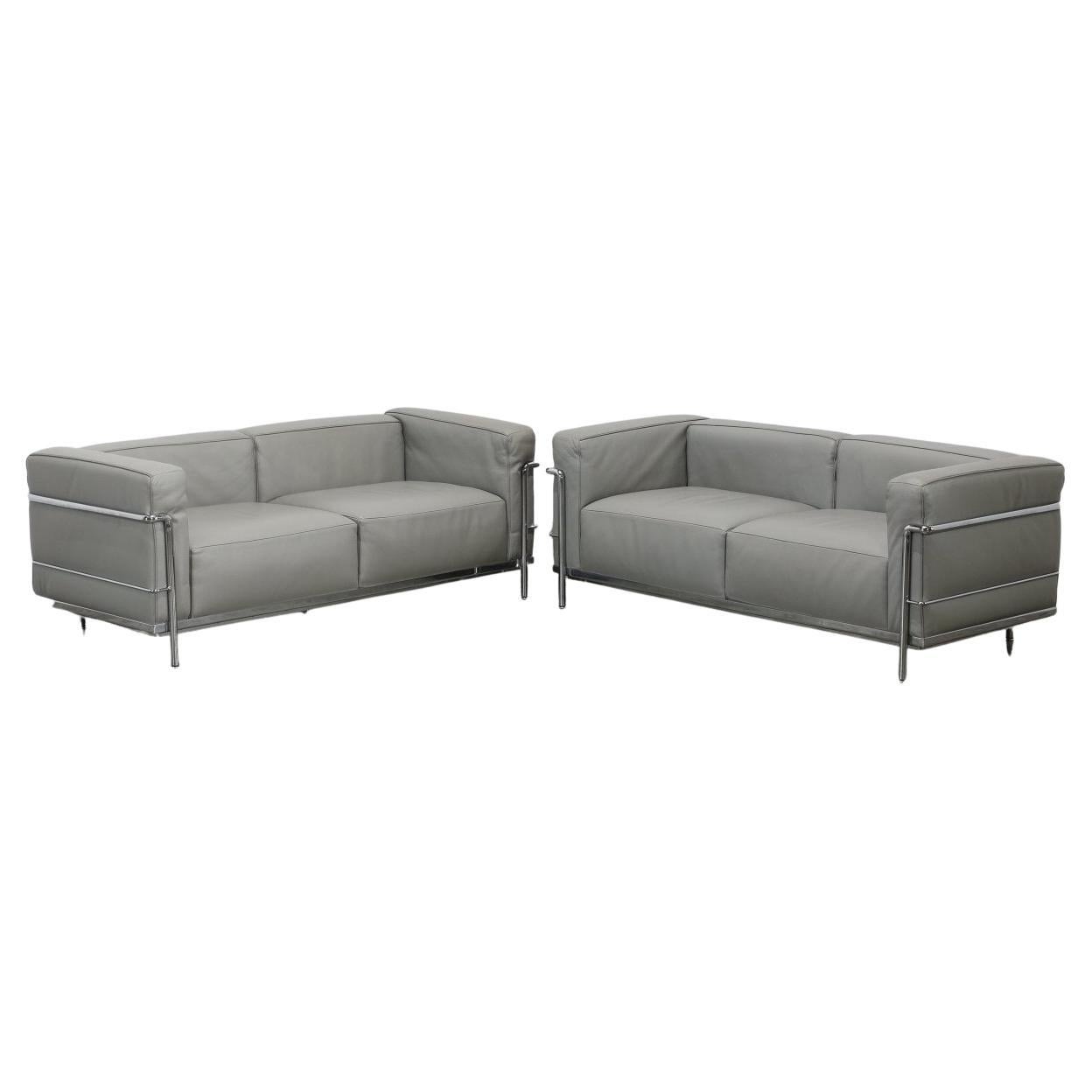 Cassina 3 Fauteuil Grand Confort Sofas, Set of Two en venta