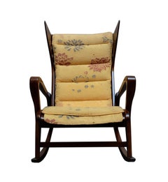 Cassina "572" Rocking Armchair, Italy 1960