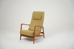 Cassina 829 Longue Chair For Gio Ponti Hotel Parco Dei Principi Salerno 1960s