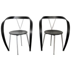 Cassina Andrea Branzi Revers Chairs, a Pair