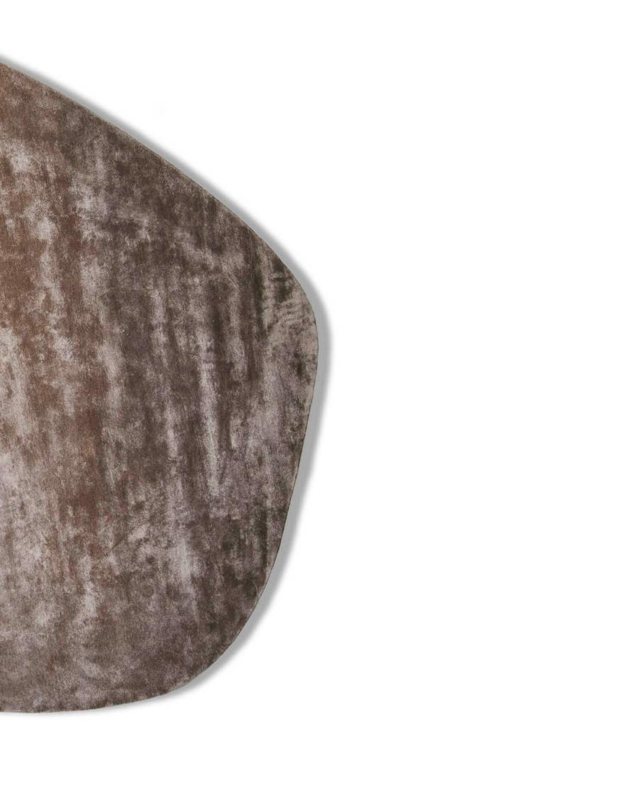 Italian Cassina Aral Rug Color Carta Da Zucchero For Sale