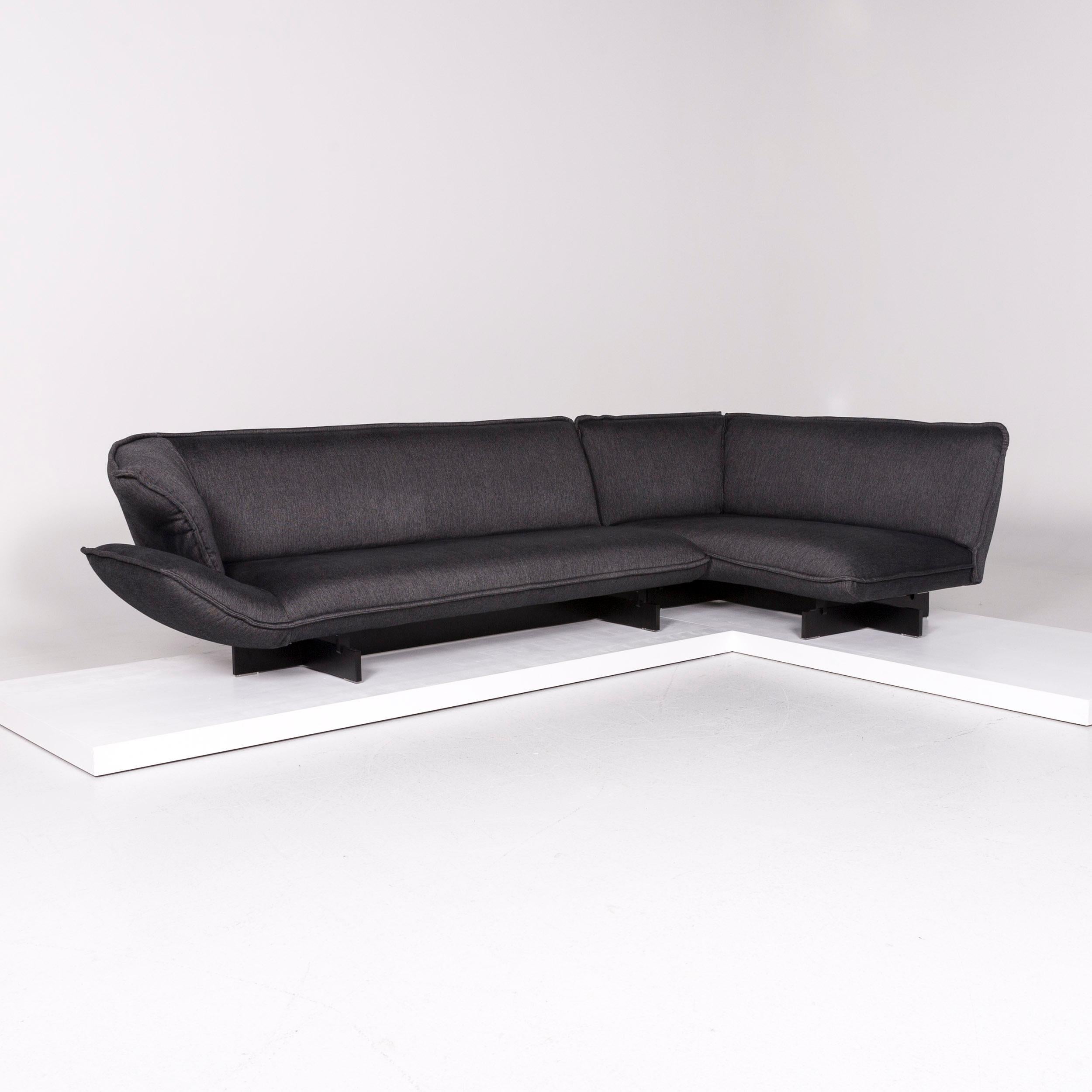 We bring to you a Cassina BEAM fabric corner sofa anthracite gray sofa couch.
 

 Product measurements in centimeters:
 

Depth 96
Width 312
Height 78
Seat-height 33
Rest-height 47
Seat-depth 64
Seat-width 249
Back-height 40.
 