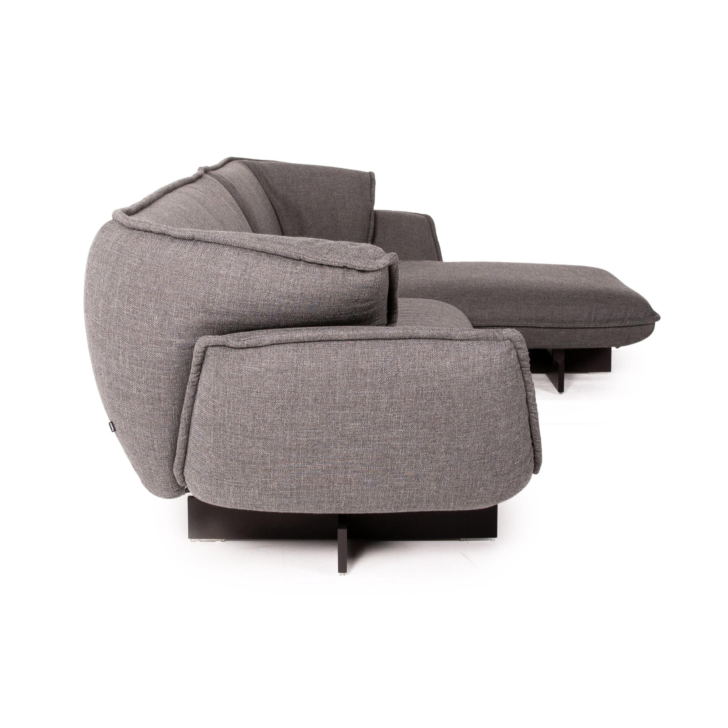Cassina Beam Fabric Corner Sofa Gray Sofa Couch 5