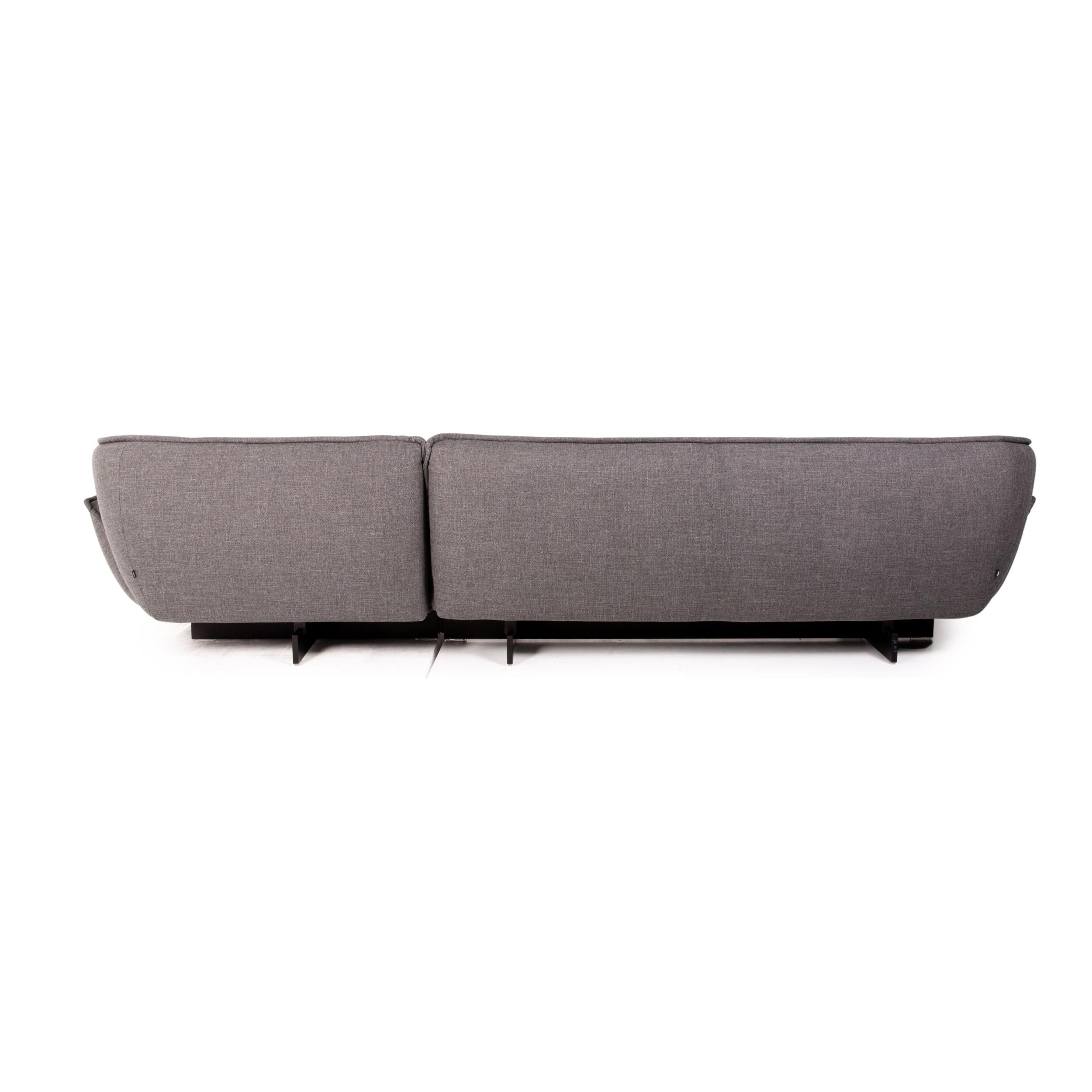 Cassina Beam Fabric Corner Sofa Gray Sofa Couch 6