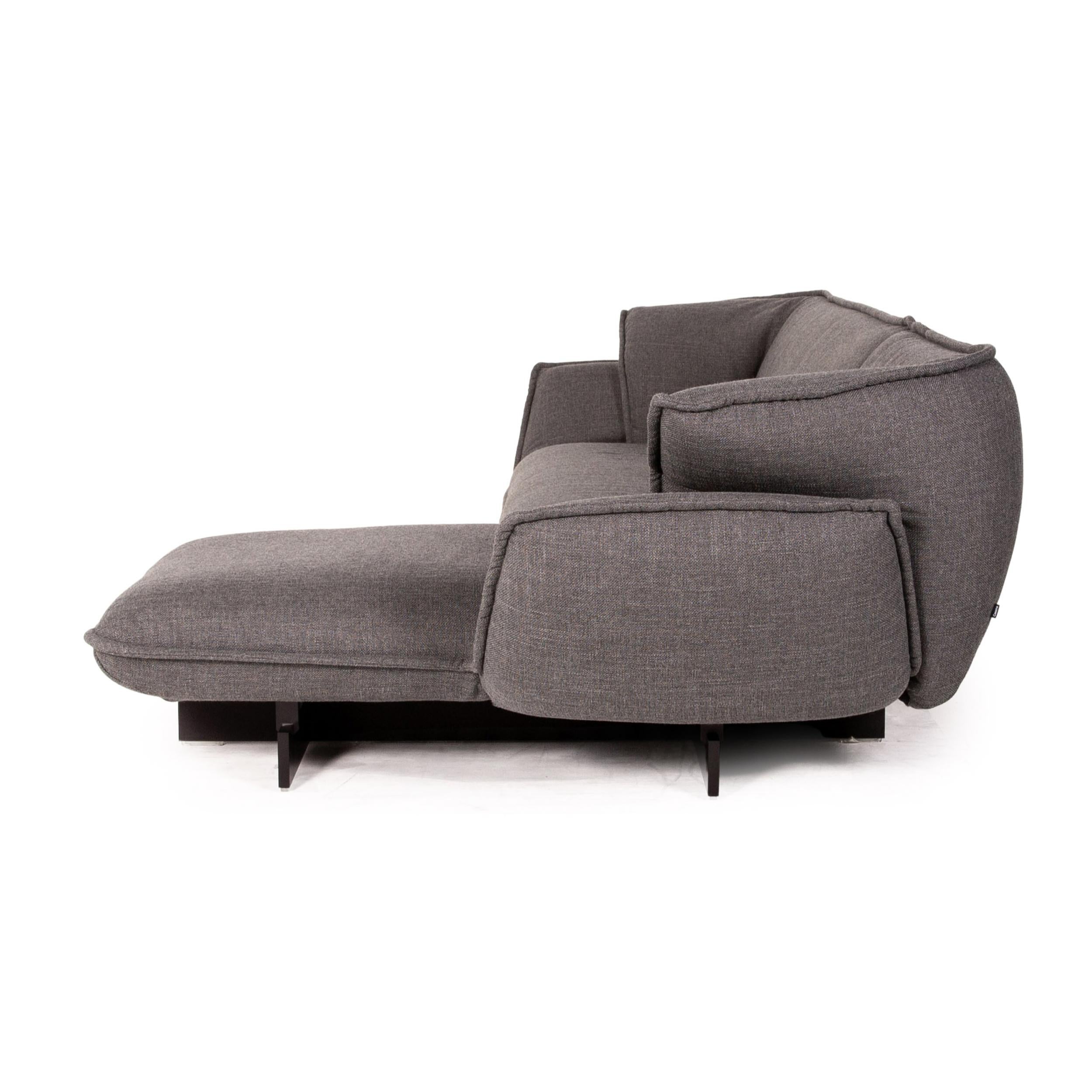Cassina Beam Fabric Corner Sofa Gray Sofa Couch 7