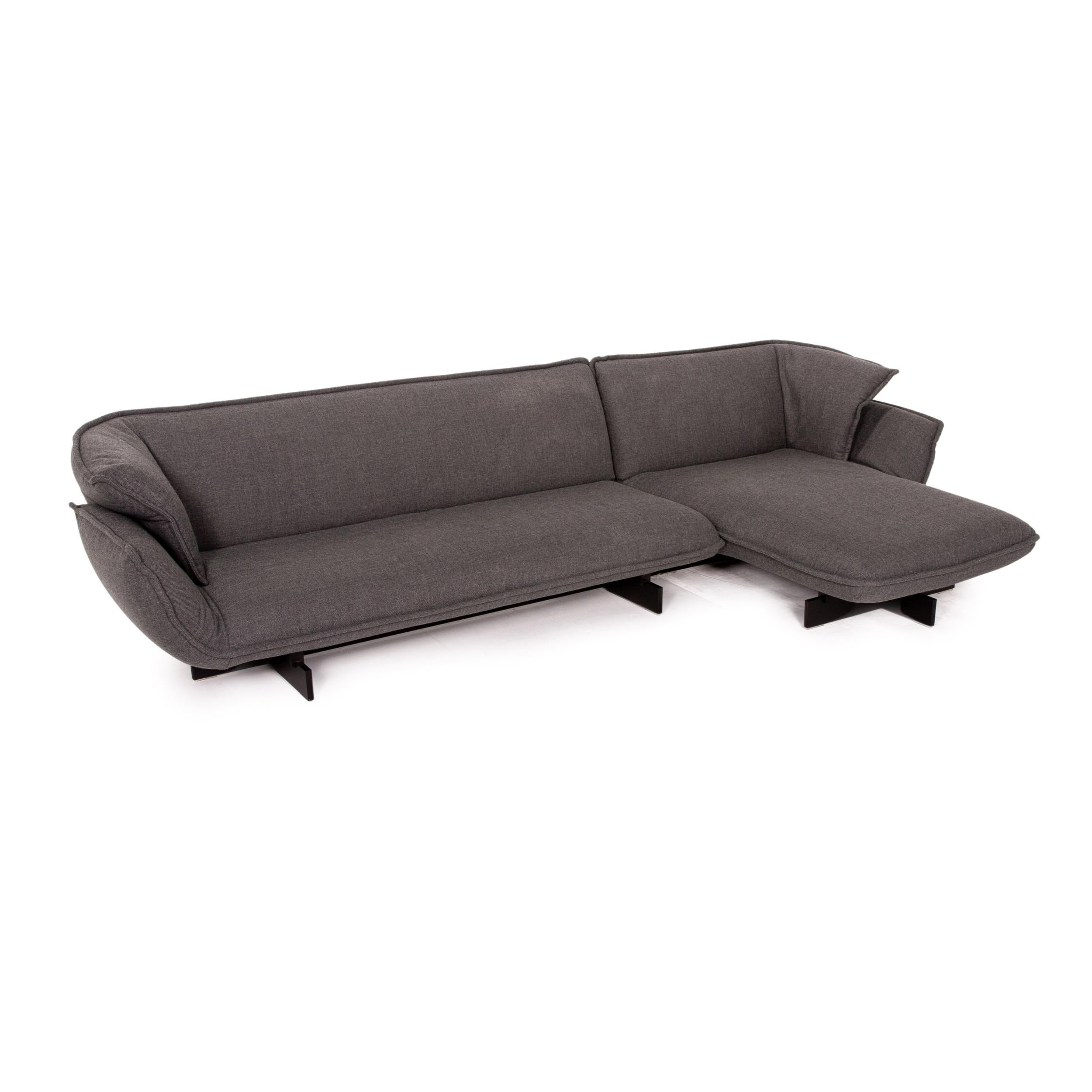Cassina Beam Fabric Corner Sofa Gray Sofa Couch 1