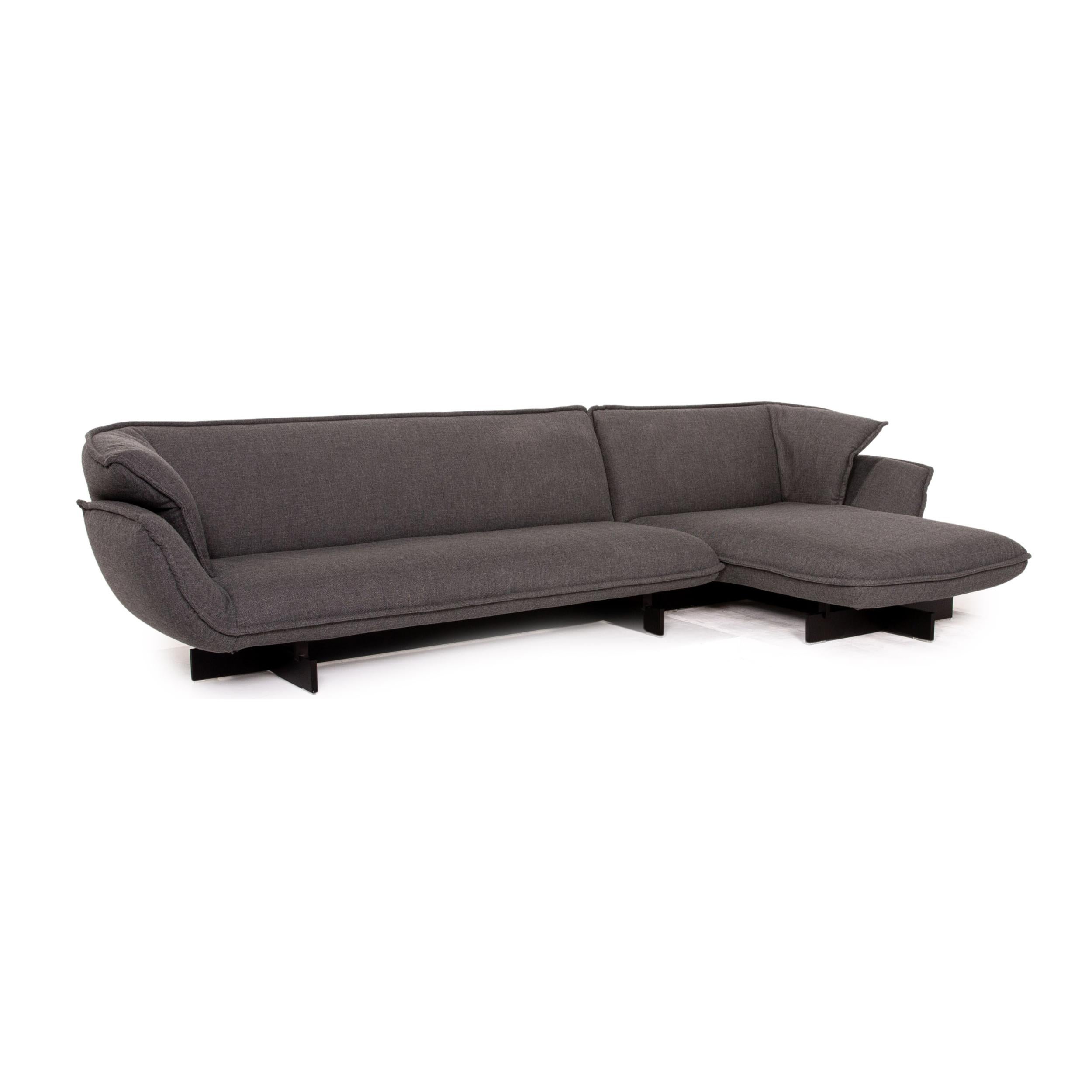 Cassina Beam Fabric Corner Sofa Gray Sofa Couch 2