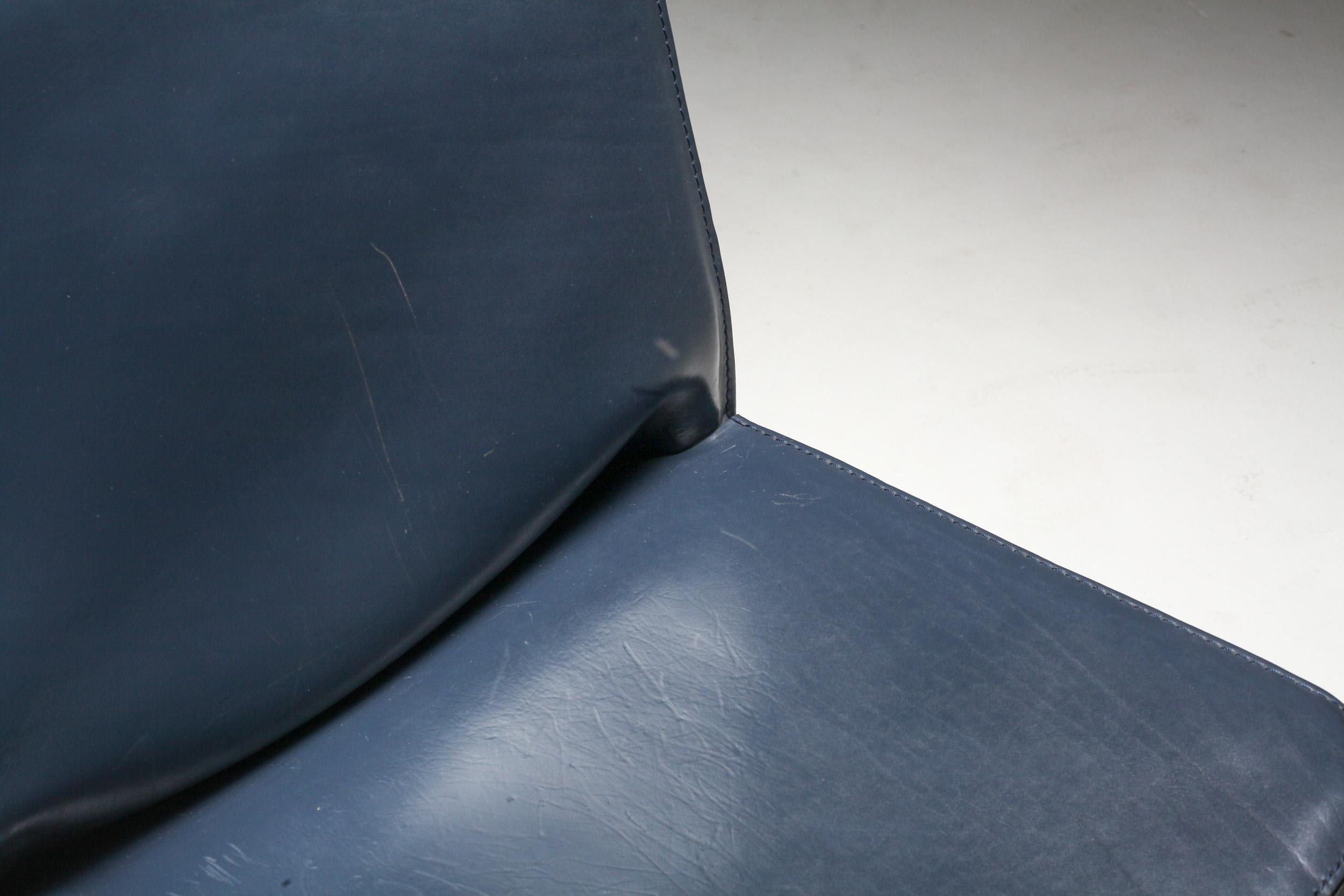 Cassina Blue CAB Chairs 10