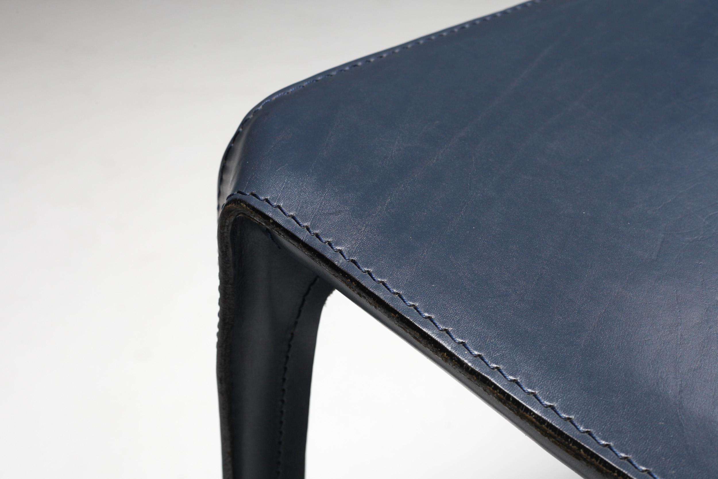 Cassina Blue CAB Chairs 11