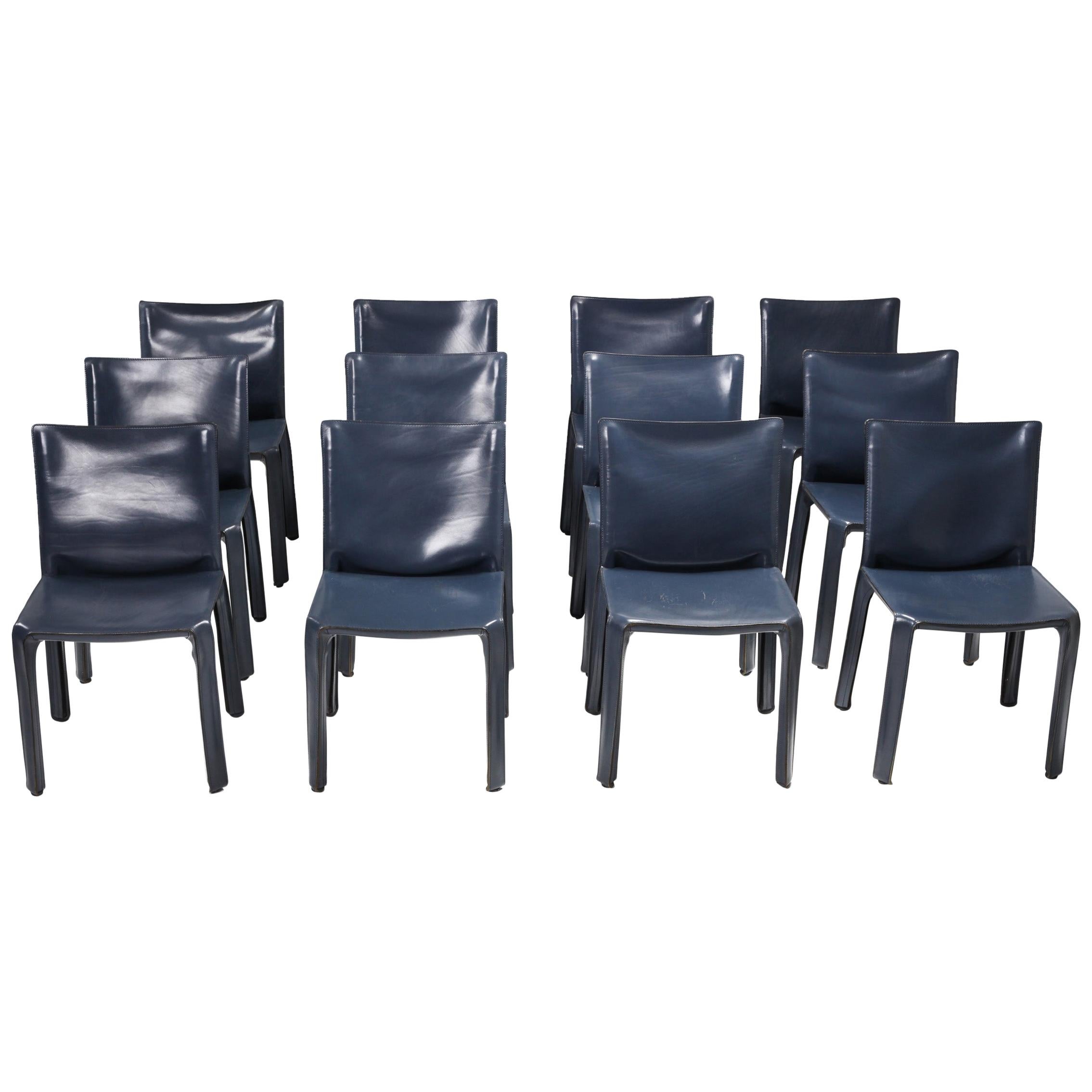 Cassina Blue CAB Chairs