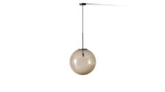Cassina Bollicosa Pendant Lamp, Blown Glass, Mid-Century Modern, Italy