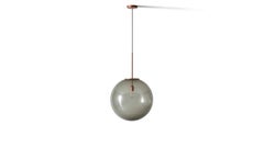 Cassina Bollicosa Pendant Lamp, Blown Glass, Mid-Century Modern, Italy