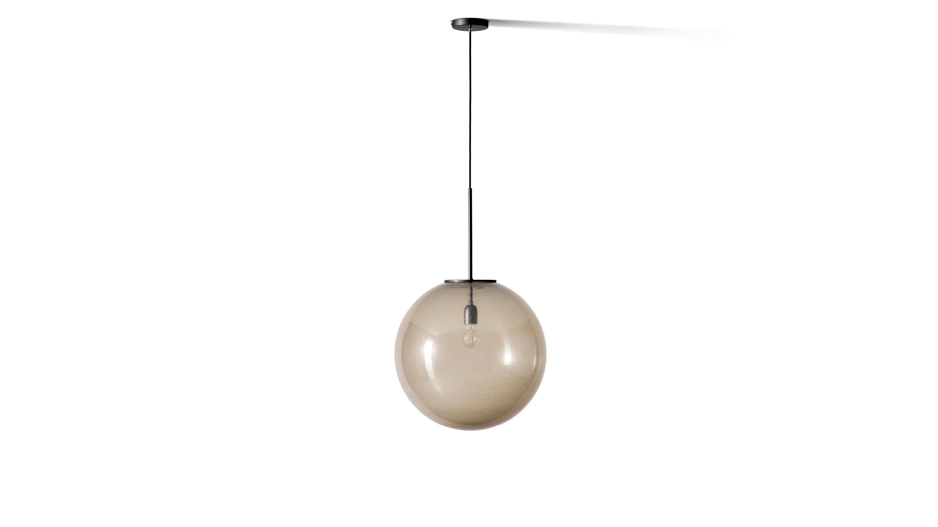 Italiano Lampada a sospensione in vetro soffiato di Cassina Bollicosa in vendita