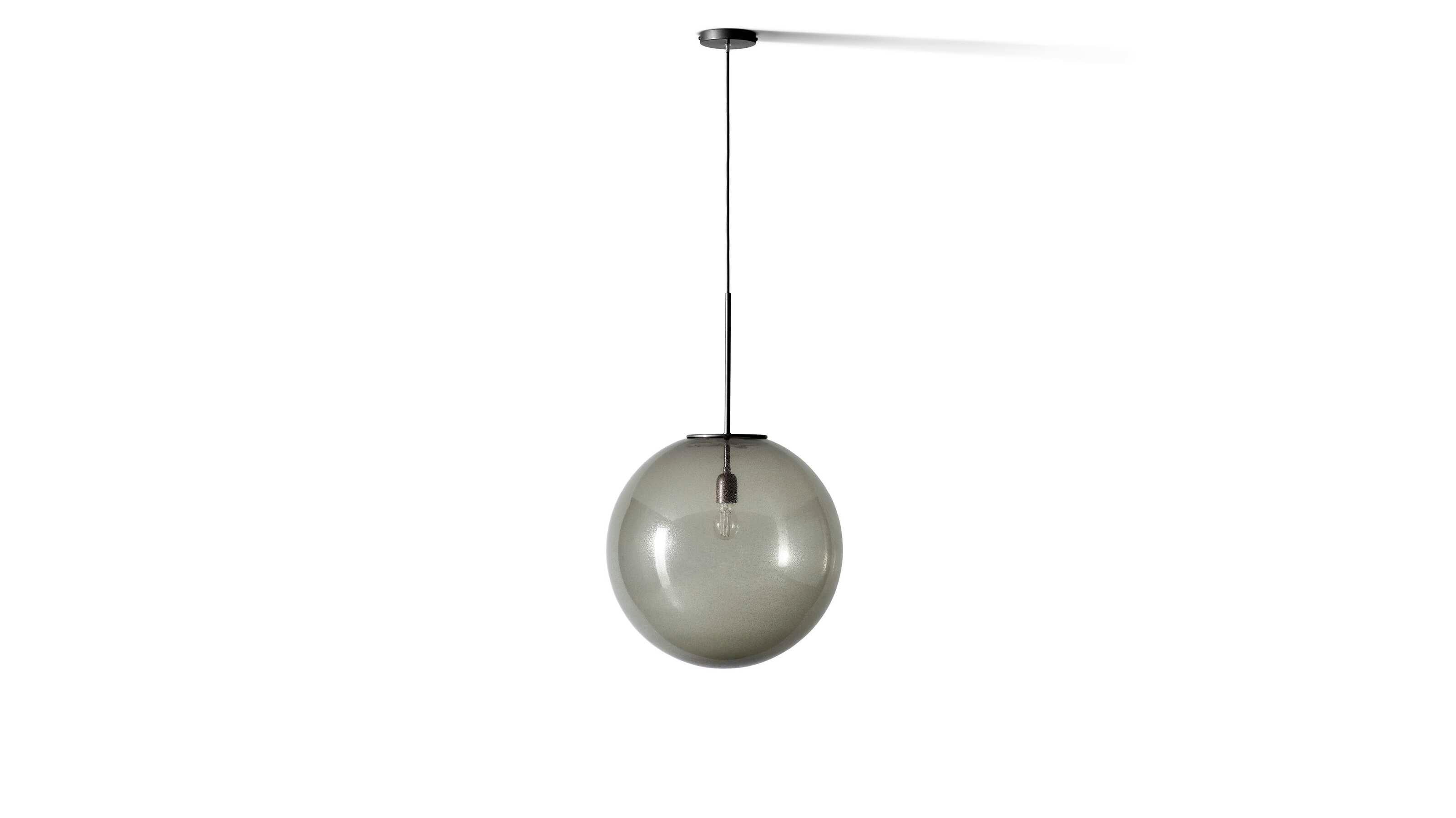 Italiano Lampada a sospensione in vetro soffiato di Cassina Bollicosa in vendita