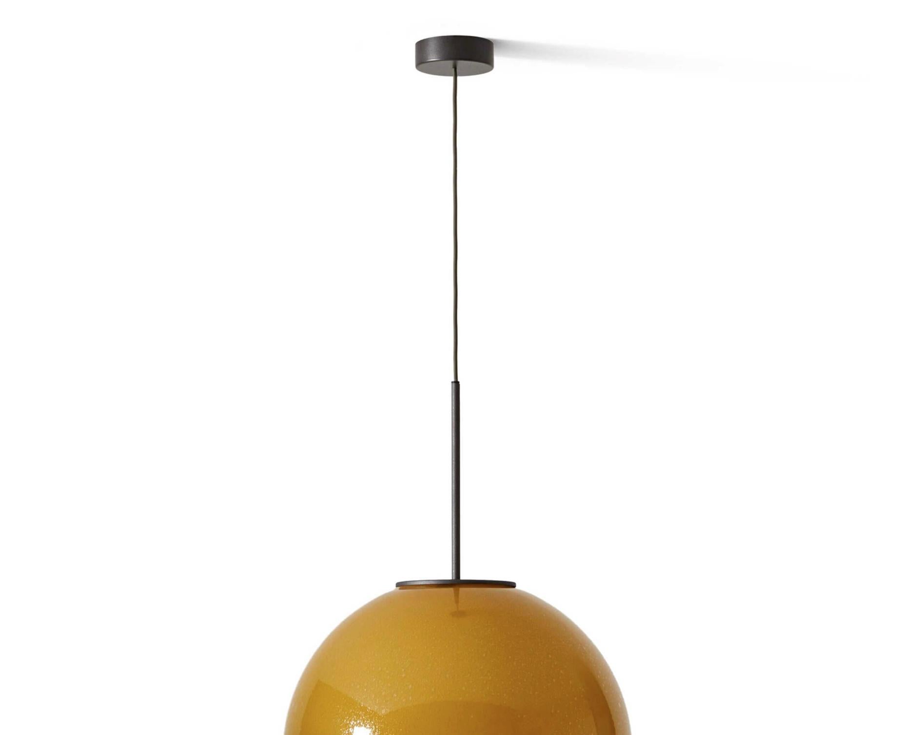 XXI secolo e contemporaneo Lampada a sospensione in vetro soffiato di Cassina Bollicosa in vendita