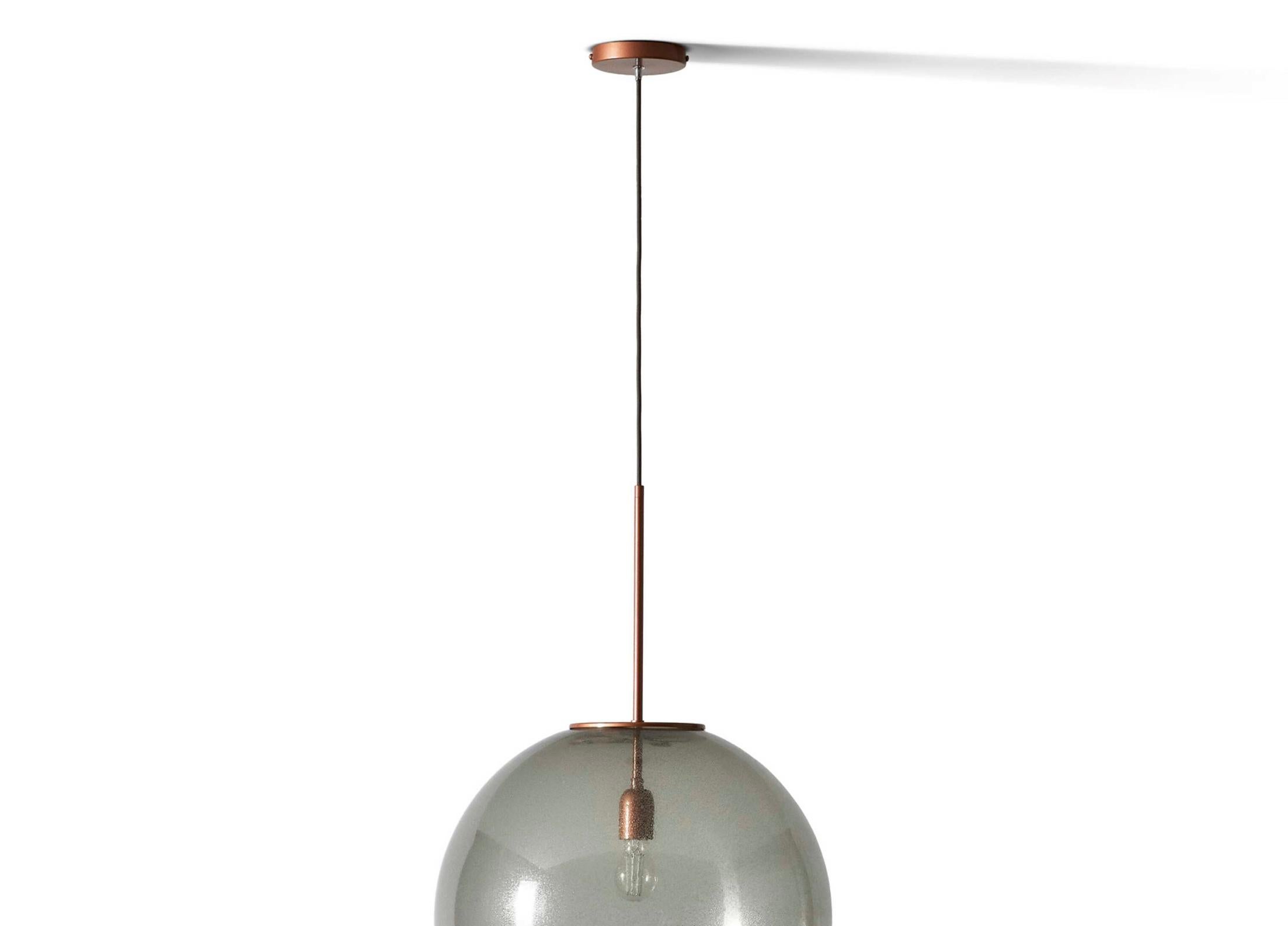 Vetro Lampada a sospensione in vetro soffiato di Cassina Bollicosa in vendita
