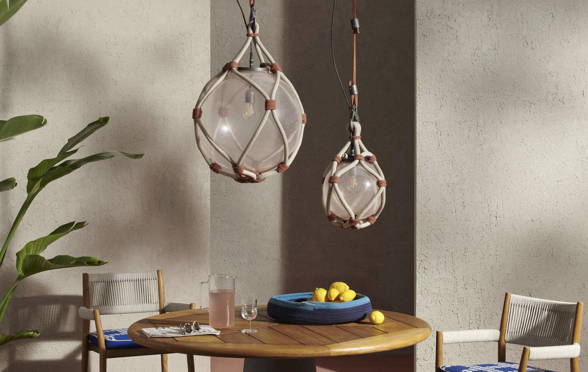 XXIe siècle et contemporain Lampe d'extérieur Cassina Bollicosa Nautilus pour Cassina en vente
