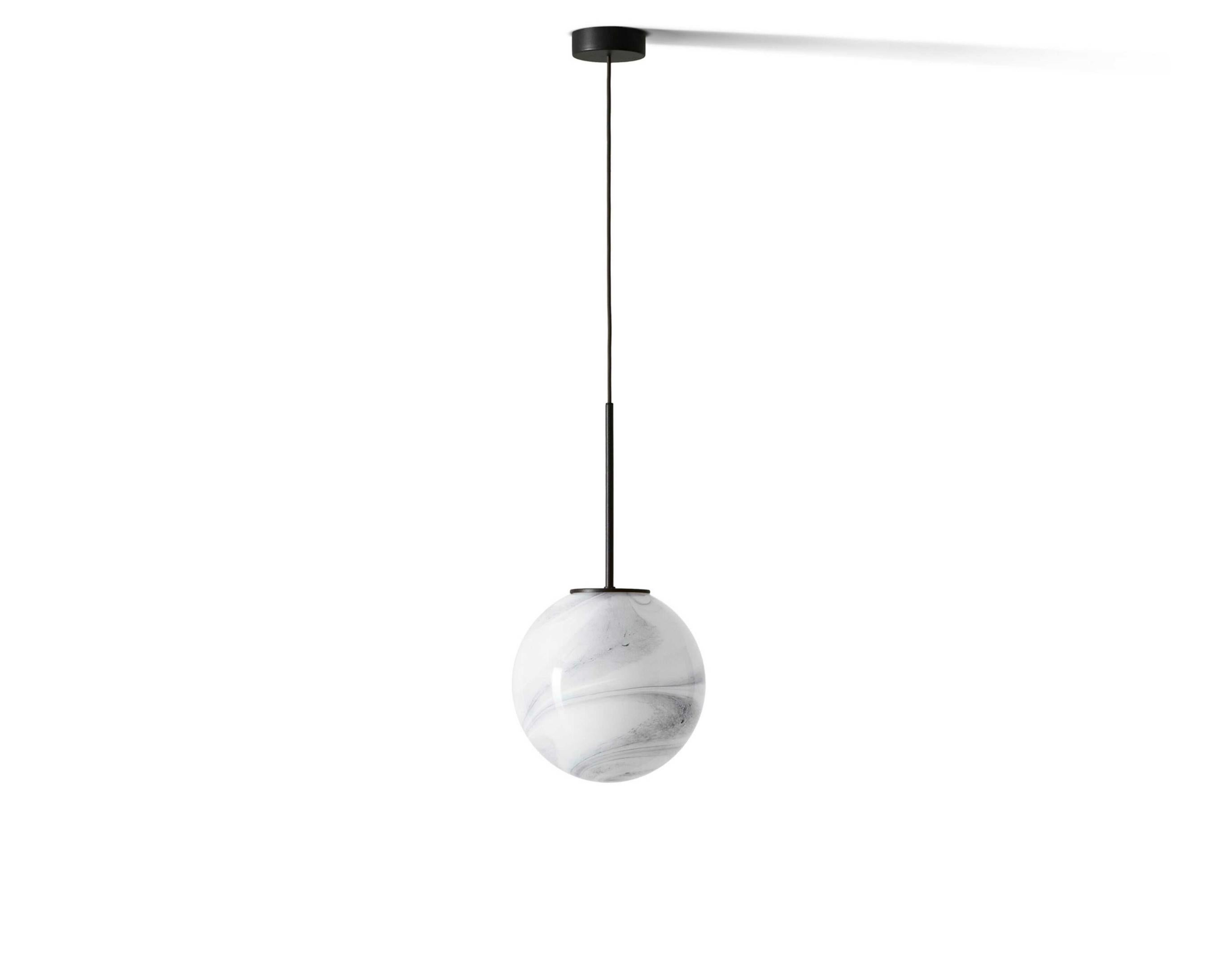 Mid-Century moderno Cassina Bollicosa Piccola Lampada a Sospensione in vendita