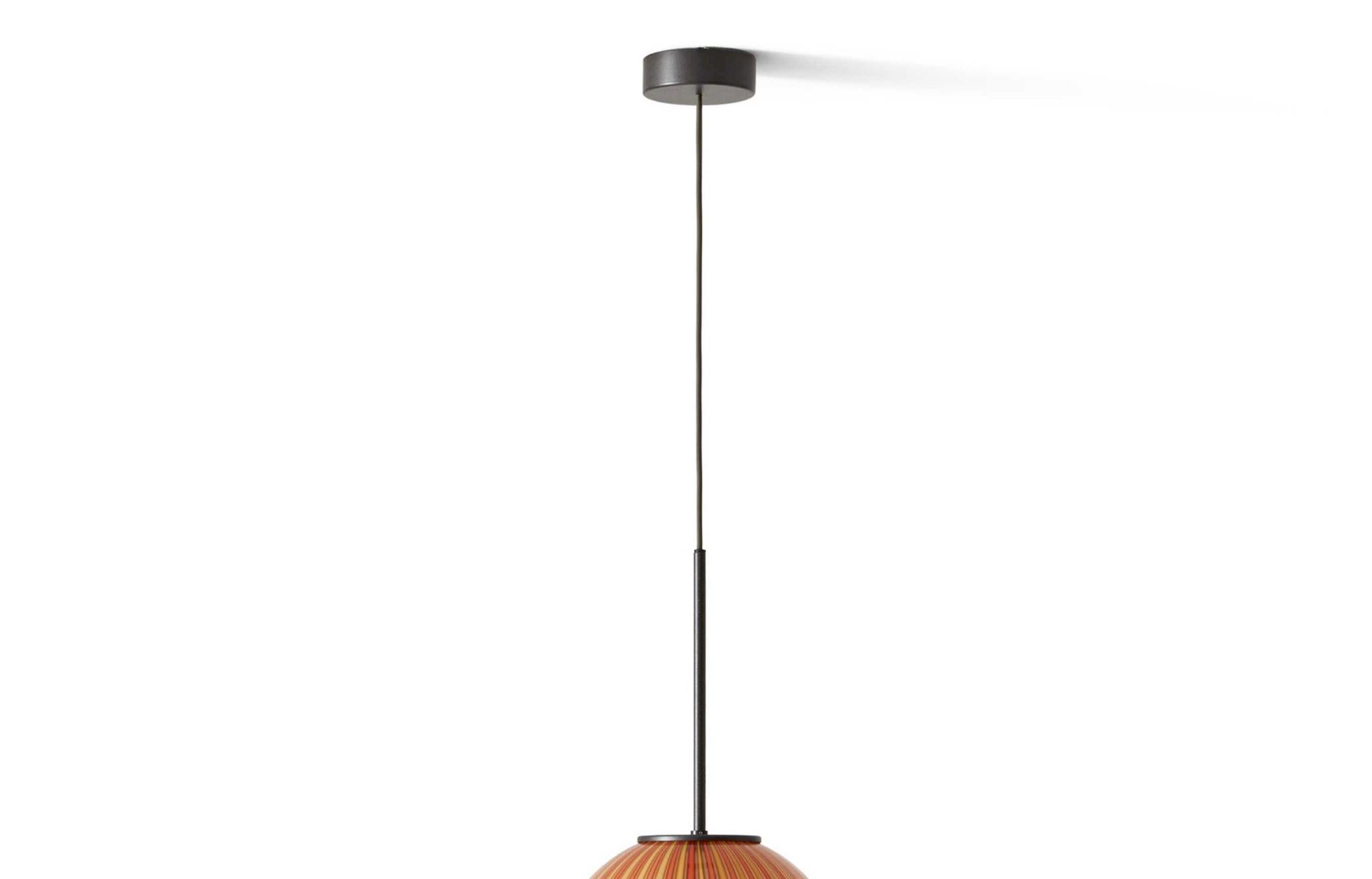 Italian Cassina Bollicosa Small Suspended Lamp For Sale