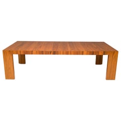 Cassina by Hannes Wettstein El Dom Rosewood Veneer Dining Table