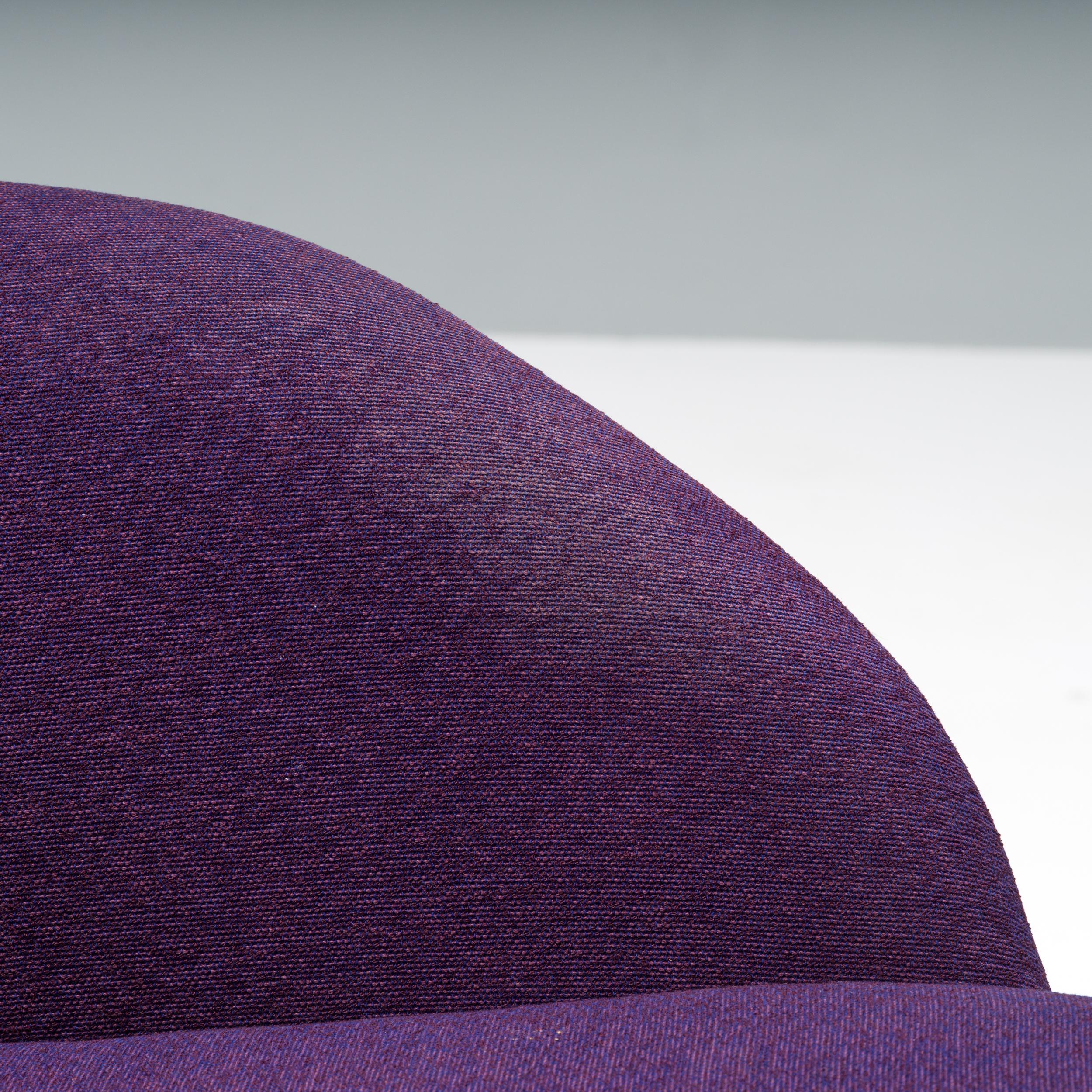 Fauteuils Cassina de Jaime Hayon Vico violets, lot de 2 1