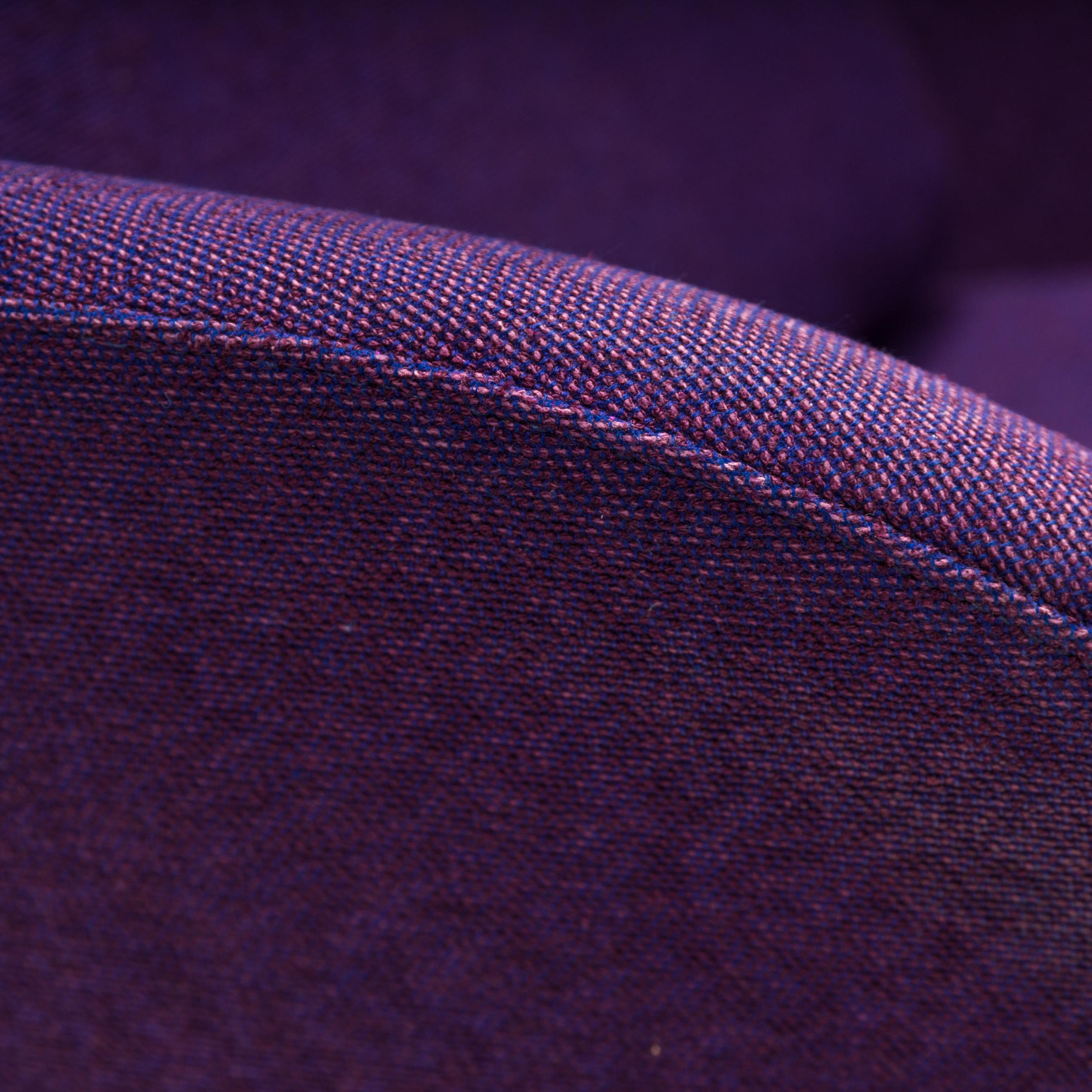 Canapé et fauteuils Cassina de Jaime Hayon Vico violets, ensemble de 3 pièces en vente 10
