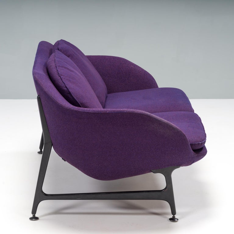 Modern Cassina by Jaime Hayon Vico Purple Two Seater Sofa For Sale