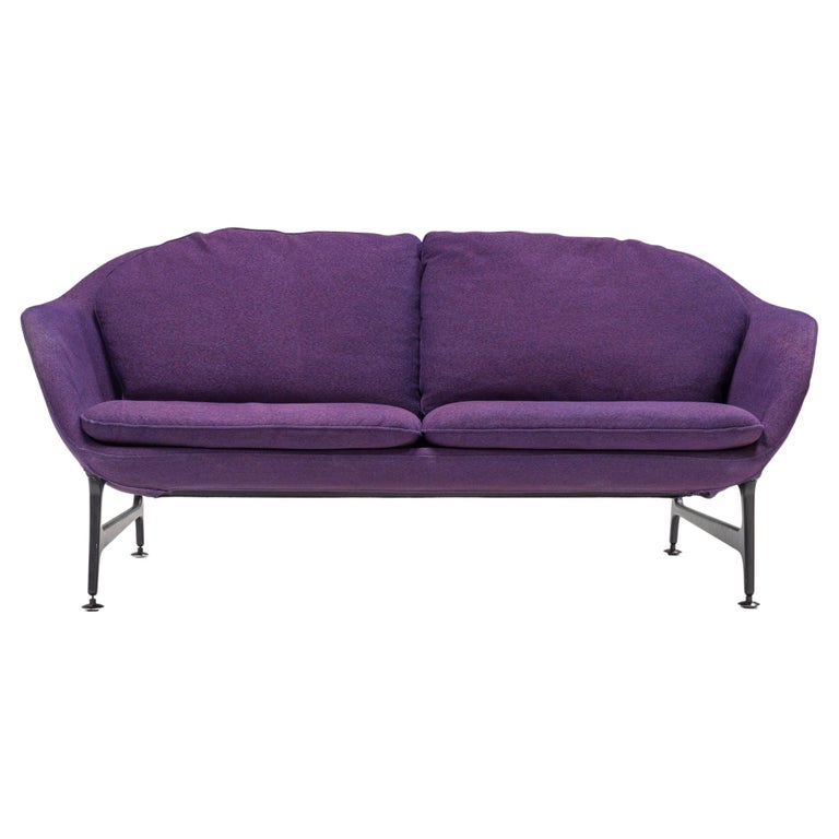 Cassina by Jaime Hayon Vico Purple Two Seater Sofa For Sale