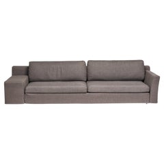 Cassina by Philippe Starck Grey Fabric Mister 4 Seater Sofa