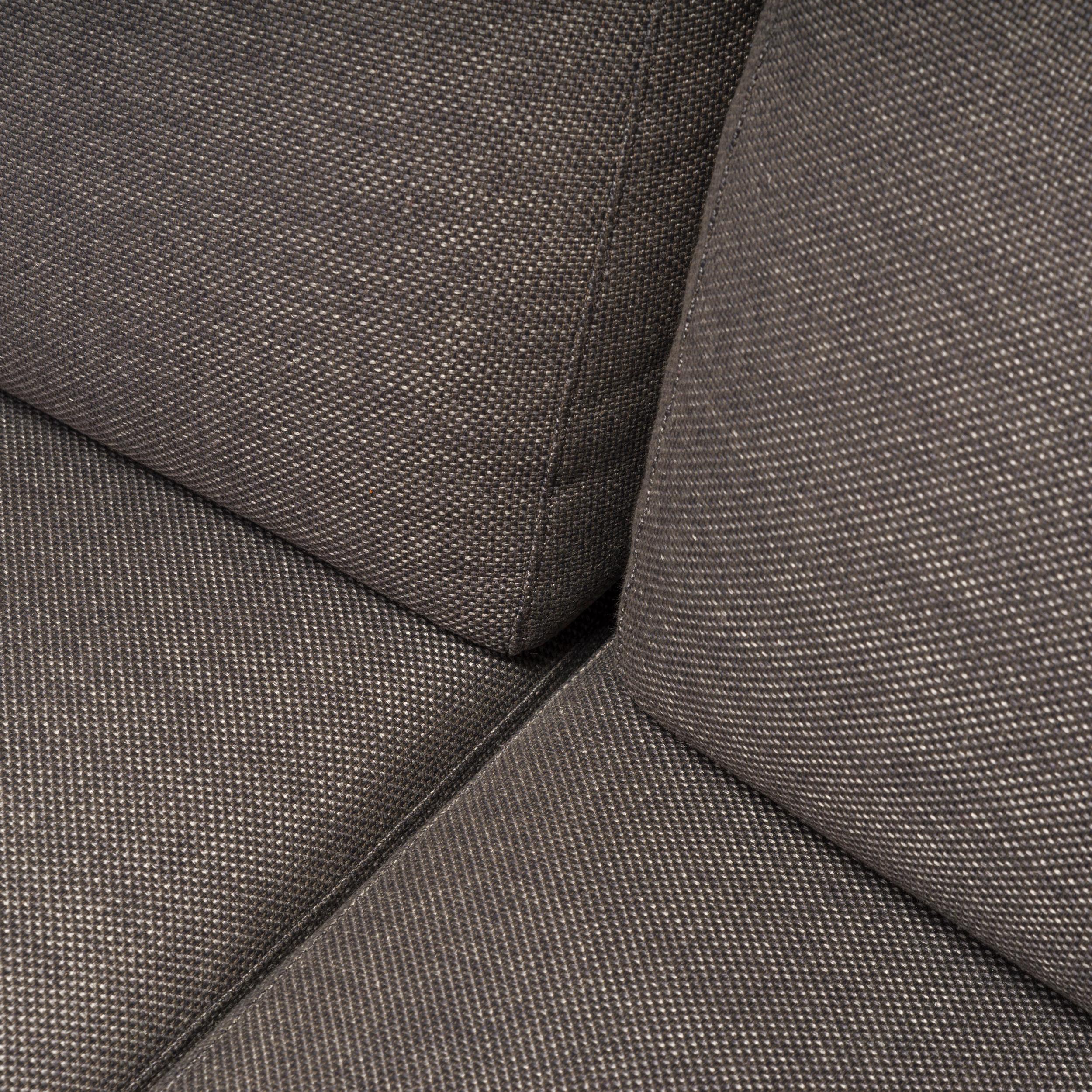 Tissu Canapé Mister 4 Seater en tissu gris Cassina de Philippe Starck en vente