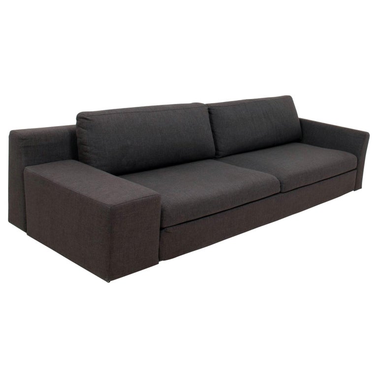 Cassina by Philippe Starck Grey Fabric Mister 4 Seater Sofa For Sale at  1stDibs | munich mister 4, 4 seater grey sofa, cassina mister sofa
