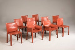 Cassina Cab Model Six Chairs
