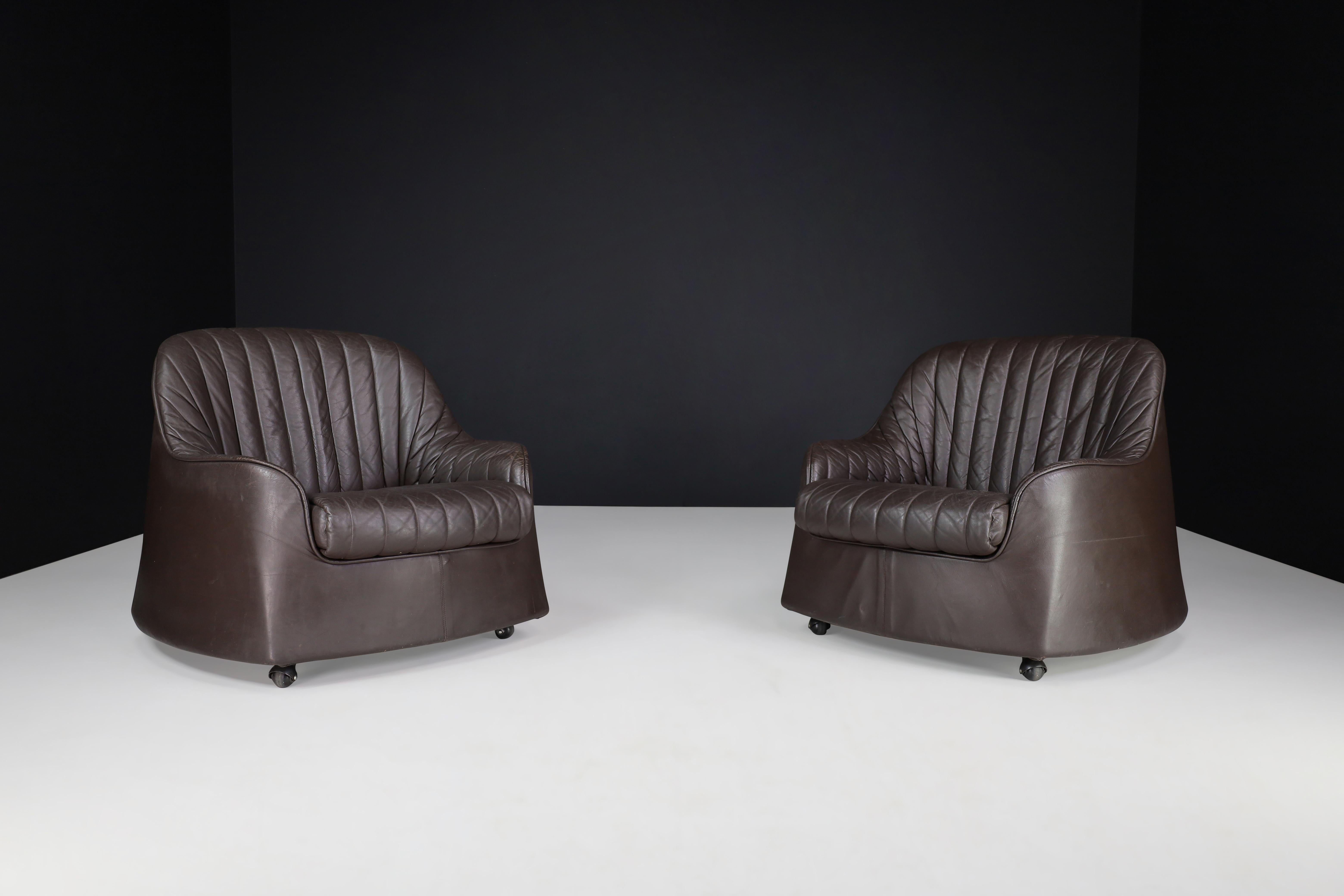 Cassina Ciprea Lounge chairs by Tobia and Afra Scarpa, 1970s, Italy   For Sale 8